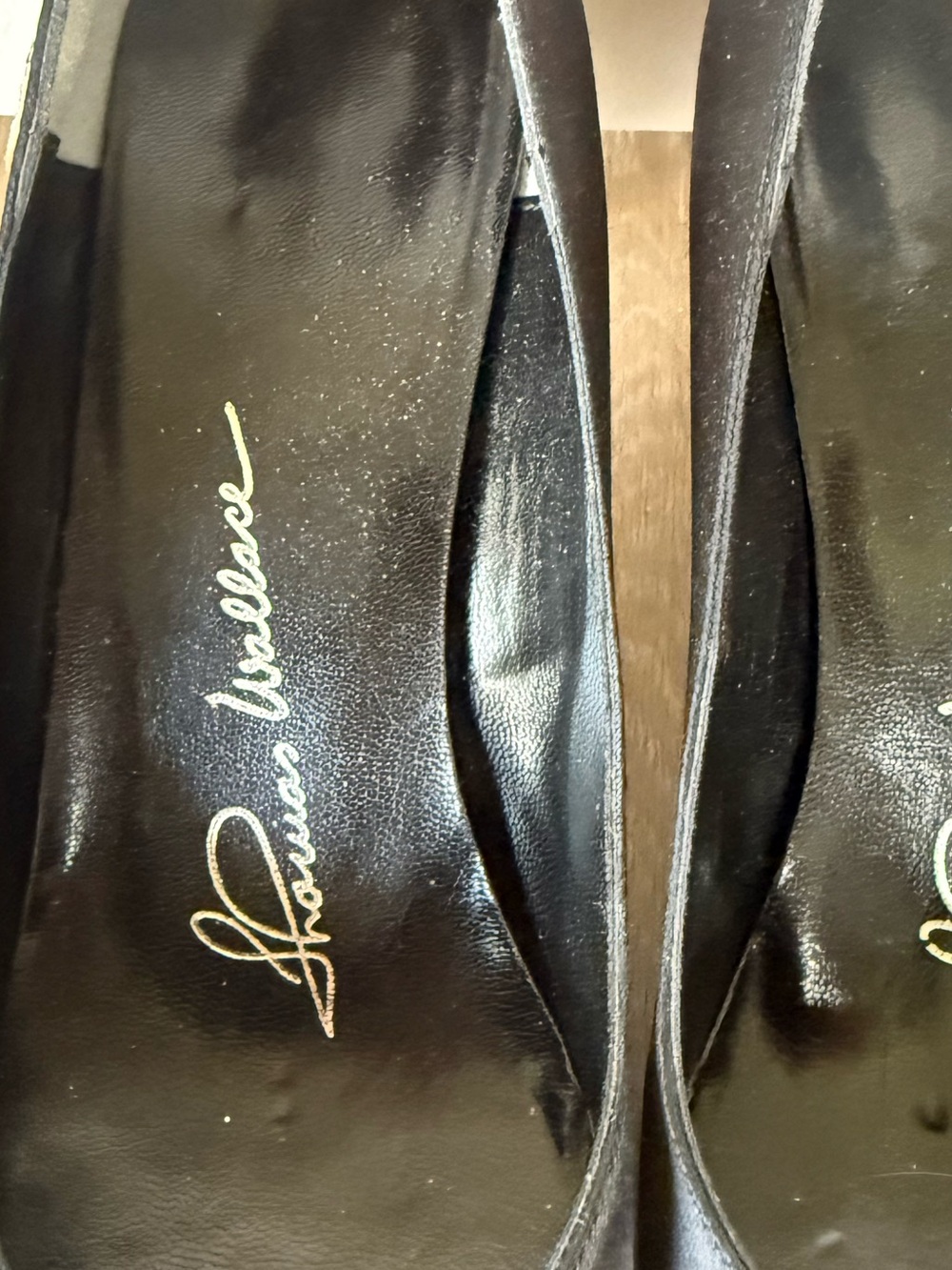 Black Embellished Pointed-Toe Women's Heels - Picture 2 of 6